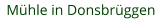 Mühle in Donsbrüggen